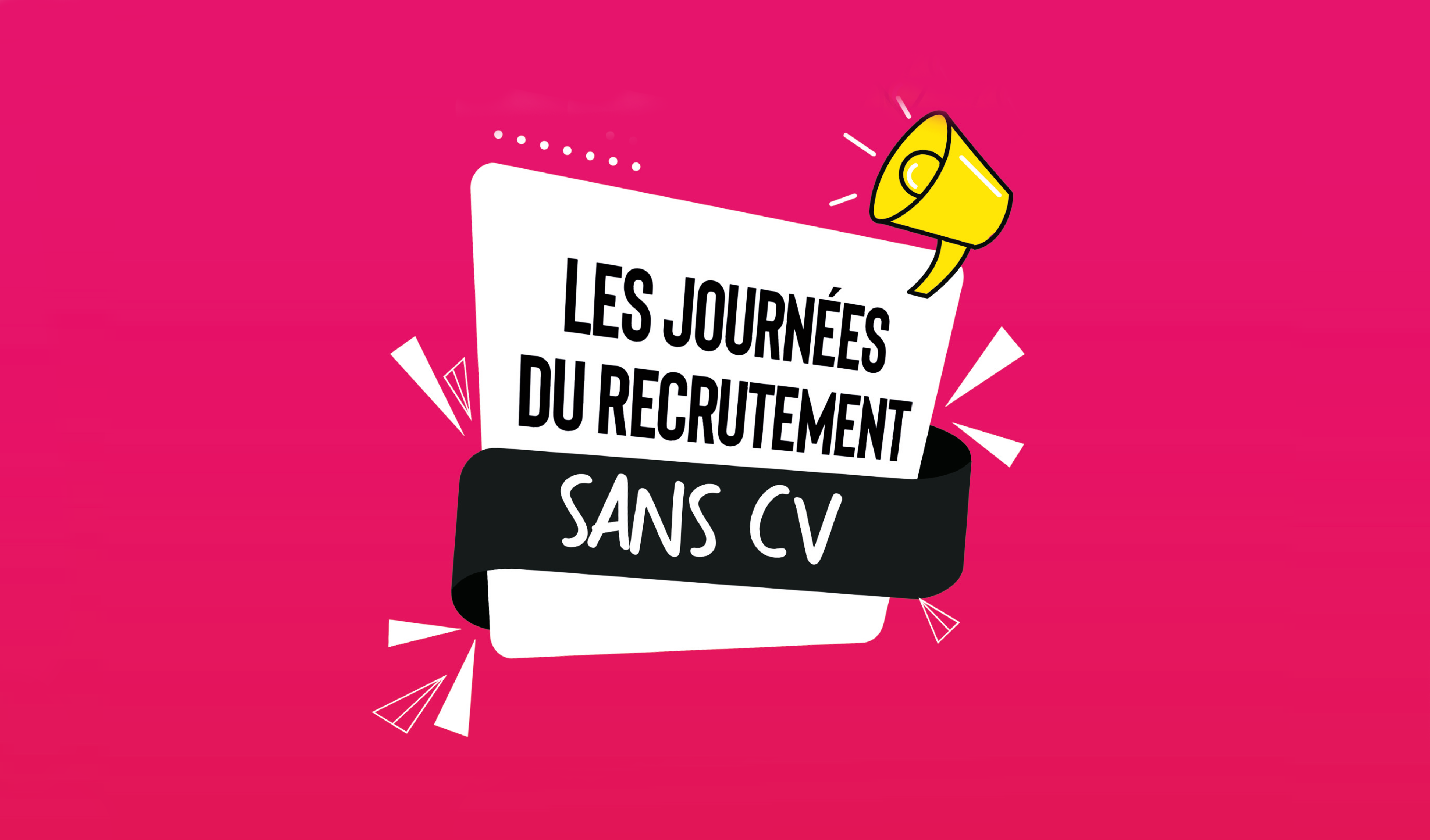 Les journées du recrutement sans CV